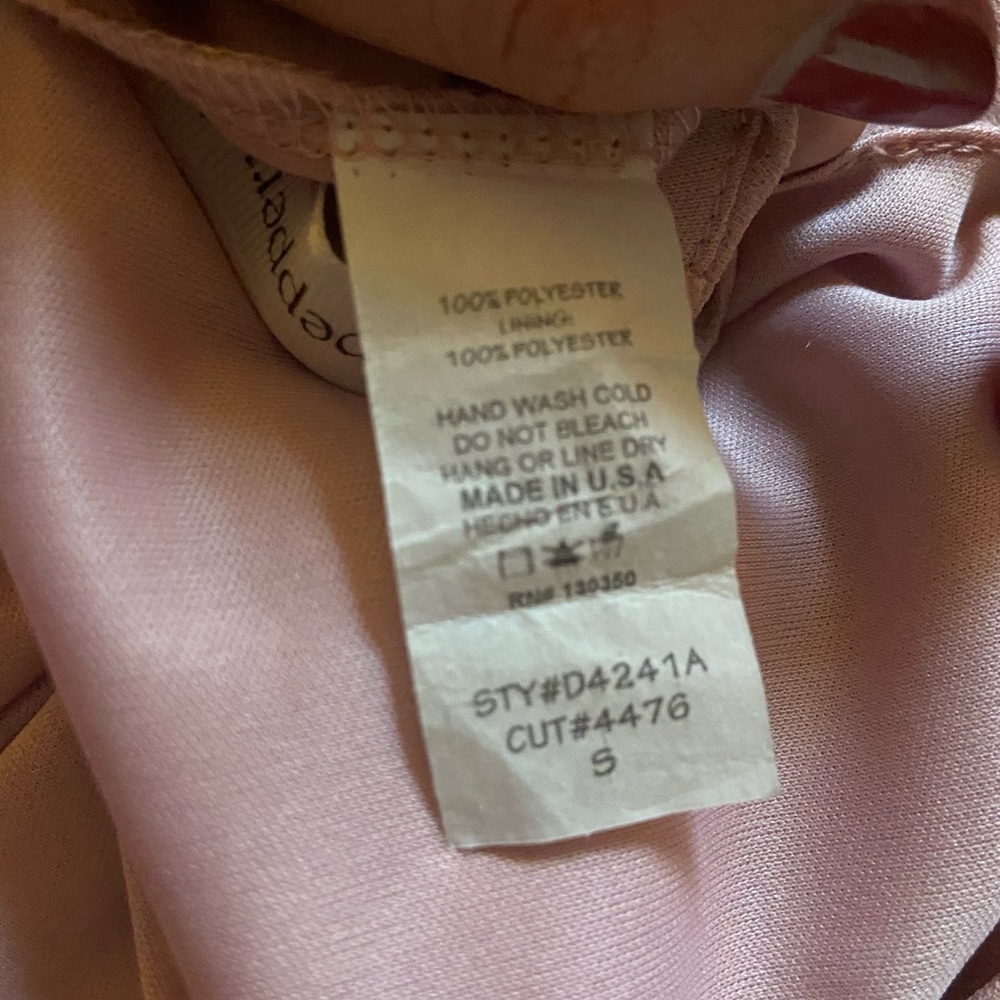 Light Pink Boutique Dress - Picture 7 of 8